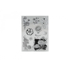 IBI CRAFT SELLO SILICONADO CRISTAL 6X8\" FLORES