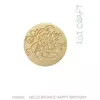 IBI CRAFT SELLO BRONCE PARA MANGO HAPPY BRITHDAY