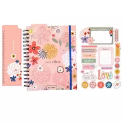IBI CRAFT CUADERNO SPIRIT ESPIRAL 150hjs + STICKERS + REGLA - comprar online