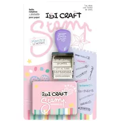 IBI CRAFT SELLO ROTATIVO MAESTRA + ALMOHADILLA ( 336223 )
