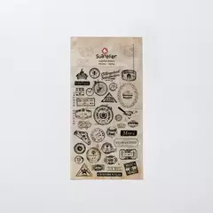 SUATELIER DESING STICKERS GARDEN STAMP 10X19 CM