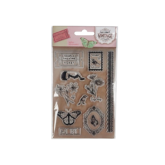 SELLO SILICONADO CRISTAL 4,25X7\" VINTAGE ( 337419 )