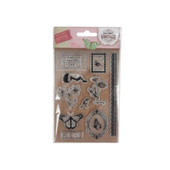 SELLO SILICONADO CRISTAL 4,25X7\" VINTAGE ( 337419 )