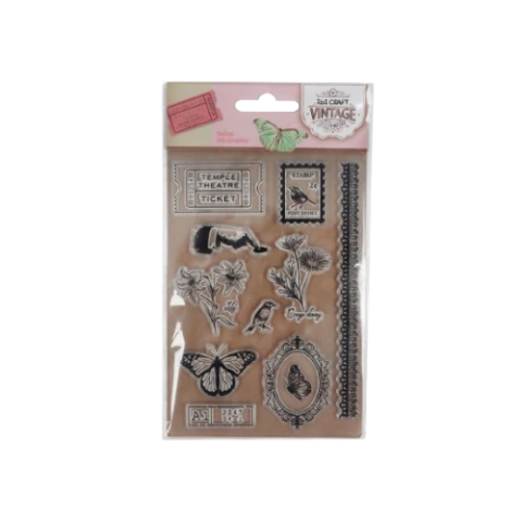 SELLO SILICONADO CRISTAL 4,25X7\" VINTAGE ( 337419 )