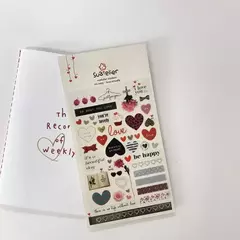 ATELIER DESING STICKER PVC 10*19cm LOVE ACTUALLY