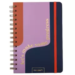 IBI CRAFT CUADERNO SPIRIT ESPIRAL 60hjs + STICKERS 14*20cm ( 339021 ) - comprar online