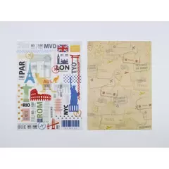 IBI CRAFT PAPEL VELLUM 16*23cm 96grs 2Hjs TRAVEL - comprar online