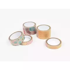 IBI CRAFT WASHI TAPE BOX 5 ROLLOS de 4mts COLECCION SPIRIT - comprar online