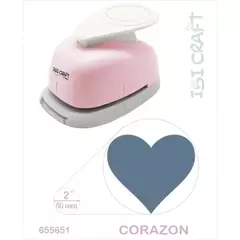 IBI CRAFT PERFORADORA ARTISTICA 50mm 2\" CORAZON