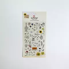 SUATELIER DESING STICKER PVC 10*19cm SECRET GARDEN