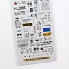 STICKER PVC 10*19cm TRAVEL NOTE