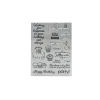 IBI CRAFT SELLO SILICONADO CRISTAL 6X8\" PARTY