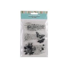 IBI CRAFT SELLO SILICONADO CRISTAL 4X5\" BUTTERFLY