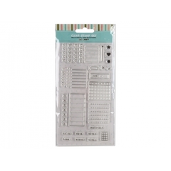 IBI CRAFT SELLO SILICONADO CRISTAL 4X7\" PLANNERS