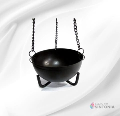 Turíbulo Indiano Preto (Grande)