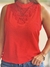 Blusa Cavada com Detalhe Bordado na internet