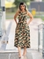 Vestido De Linho Midi Asas - comprar online