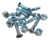 Set 8 Tornillos Skate No Name Allen 1¨ Importados Silver Plateados - comprar online