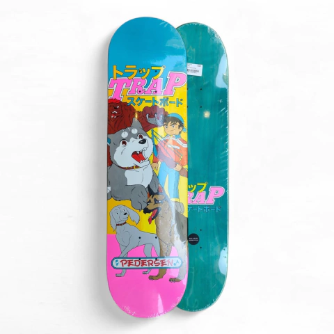 Tabla Skate Trap Maple Canadiense Pro Deck Varios Diseños Pedersen Silver