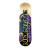Tabla Skate No Name Canadian Hard Maple Estampa Heat Transfer Cocodrilo Violeta