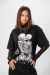 Remera Esqueleto - Negra en internet