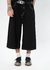 Black Jorts con pespunte - comprar online