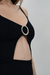 Vestido Cut Out Hebilla Strass en internet