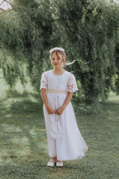 Diseño Rosedal Comunion - Vestido Soñado A PEDIDO