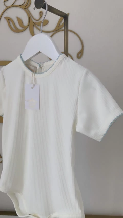 Body con picot celeste - OUTLET SIN CAMBIO en internet