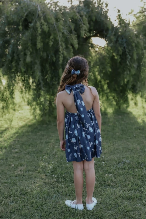 Hebillas Halter Florecer azul - comprar online