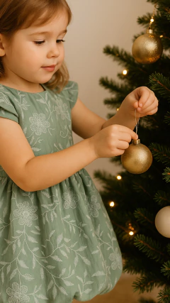 Vestido Globo Pistacho