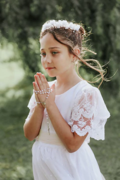 Imagen de Diseño Rosedal Comunion - Vestido Soñado A PEDIDO