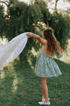 Vestido Halter Pistacho