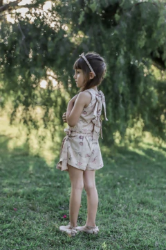 Conjunto short-pollera y Blusa Florecer rosa - tienda online