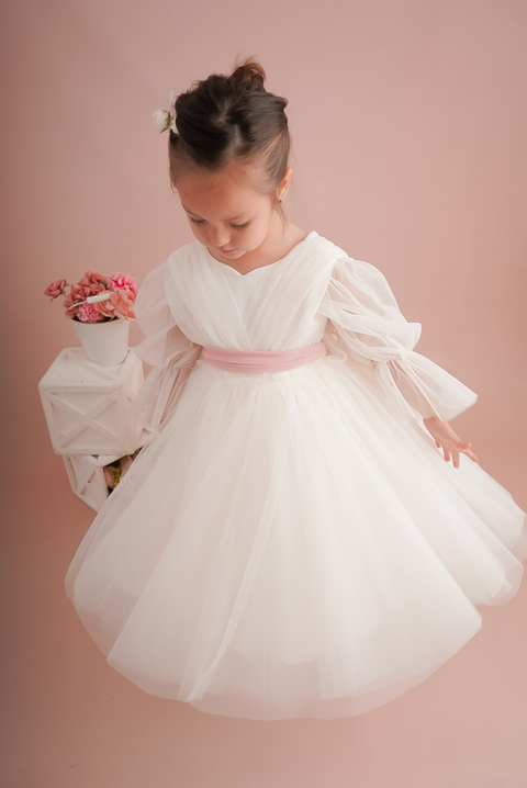 Díselo Infinito m/l-Vestido Soñado A PEDIDO