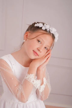 Diseño Perla Comunion m/l-m/c - Vestido Soñado A PEDIDO - comprar online