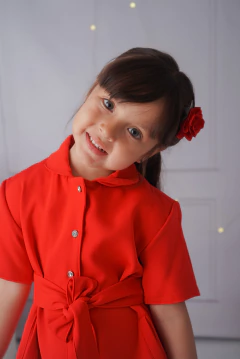 Imagen de Vestido Camisero Rubí