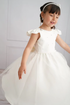 Diseño Perla m/c-m/l - Vestido Soñado A PEDIDO - loja online