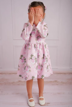 Vestido globo Rosedal Rosa - Cocó y Vestidos Soñados Cocó