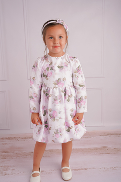 Vestido Globo Rosedal Blanco - Cocó y Vestidos Soñados Cocó