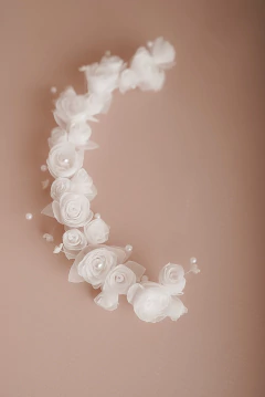 Media corona Bouquet de flores - para aplicar en internet