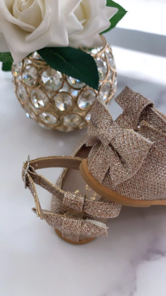 Ballerina Pulsera y Moño Rosa Gold - Cocó y Vestidos Soñados Cocó