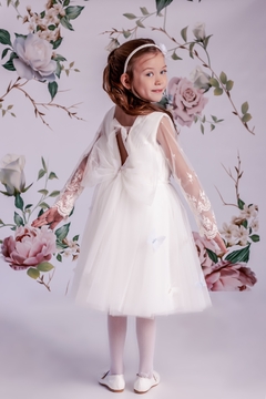 Diseñó Tutú Hada con mariposas m/c-m/l-Vestido Soñado A PEDIDO