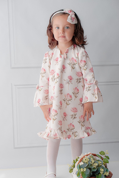 Vestido Rosal Natural - OUTLET SIN CAMBIO