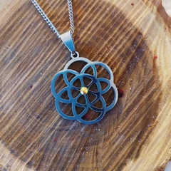FLOR DE LA VIDA AMULETO COLLAR