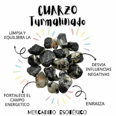CUARZO TURMALINADO