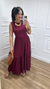 Vestido Mariah Marsala na internet