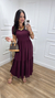 Vestido Zara Marsala - loja online