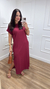 Vestido Malha Liso Marsala - comprar online