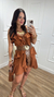 Imagem do Conjunto Boho Babados Marrom